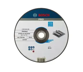 BOSCH 2608603184 / Brúsny kotúč na kov / 230x22.23 mm