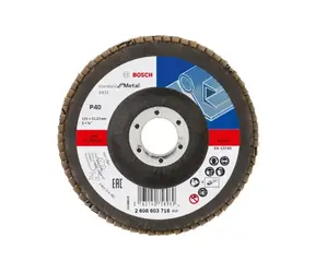 BOSCH 2608603716 X431 / Lamelový brúsny kotúč P40 / 125x22.23 mm