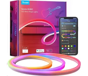 Rozbalené - Govee Neon SMART ohybný LED pásik - RGBIC - 2m / LED pásik / 36W / 345lm / BT / WiFi / RGBIC / rozbalené