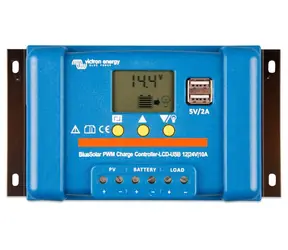 Rozbalené - Victron PWM regulátor BlueSolar-LCD&USB 30A / 12/24V / USB / rozbalené