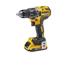 DeWalt DCD791D2 / Aku Kompaktná vŕtačka skrutkovač s bezuhlíkovým motorom / 18V XR Li- ION / 2x 2.0Ah