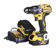 DeWalt DCD791P2 / Aku Kompaktná vŕtačka skrutkovač s bezuhlíkovým motorom / 18V XR Li-Ion / 2x 5.0Ah