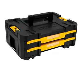 DeWalt DWST1-70706 / Kufor TSTAK IV s plytkými zásuvkami & nastaviteľné priehradky
