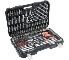 YATO YT-38841 / Gola súprava 1|2" & 3|8" & 1|4" + príslušenstvo / 216 ks
