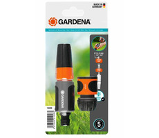 Gardena Stop 'n' Spray - set zavlažovacej hlavice s rýchlospojkou / pre 13mm 1:2 hadicu