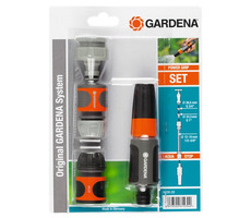 Gardena Systémový základný set zavlažovacej hlavice so spojkami / pre hadice 13 mm (1:2&quot;) &amp; 15 mm (5:8&quot;)