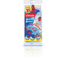 Vileda Mop SuperMocio 3 Action - náhradný návlek pre mop SuperMocio 3 Action / mikrovlákno