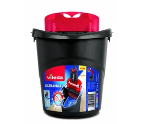 Vileda Ultramax žmýkacie vedierko pre mop Ultramax sivá