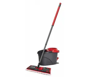 Vileda Ultramat Turbo mop + vedro / žmýkanie pomocou pedálu / sklon v uhle 180 °