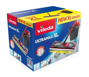 Vileda Ultramax XL set box / plochý mop &amp; vedierko