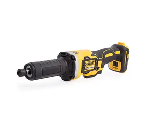 DeWalt DCG426N / Aku Bezuhlíková priama brúska / Klieština 6mm / 18V / 25.000 ot-min / Priemer kotúča 38mm / bez Aku