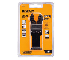 DeWalt DT20725-QZ / Sada pílových listov DT20704 / Dĺžka 43 mm / Šírka 30mm / 5ks