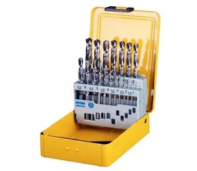 DeWalt DT5923 / Sada vrtákov do kovu HSS-G DIN 338 / Priemer 1-10 mm / 19 ks