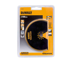 DeWalt DT20709-QZ / Polguľatý pílový list drevo s klincami / 100 mm