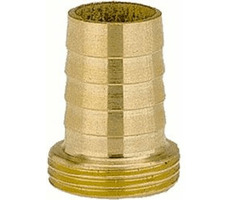 Gardena 07146-20 Jednodielne mosadzné šróbenie pre hadice 13 mm (1|2") / Závit 26.5 mm (G 3|4")