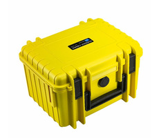 B&amp;W 2000|Y|SI Outdoorový kufor typ 2000 s predrezanou penovou výplňou Žltá / Rozmery 270 x 215 x 165 mm