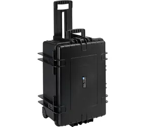 B&W 6800|B|SI Outdoorový kufor typ 6800 s predrezanou penovou výplňou Čierna / Rozmery 660 x 490 x 335 mm