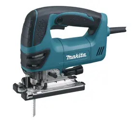 Makita 4350FCTJ / Priamočiara píla s reguláciou a predkyvom / Zdvih 26 mm / 720 W / až 2.800 zdvihov min-1 / LED osvetlenie