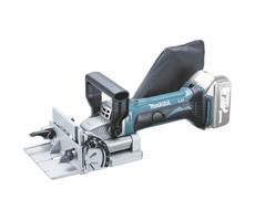 Makita DPJ180RTJ / Aku Štrbinová frézka / 18V / 2x5.0Ah / Priemer 100mm / Hĺbka frézovania 20mm / 6500 ot-min