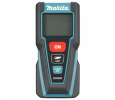 Makita LD030P / Laserový merač vzdialenosti / Class 2 / až 30m / Napájanie 2x batéria AAA