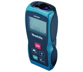 Makita LD050P / Laserový merač vzdialenosti / Class 2 / až 50m / Napájanie 2x batéria AAA