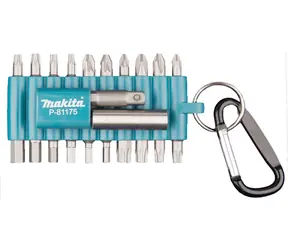 Makita P-81175 Sada bitov s karabínou (22 ks)