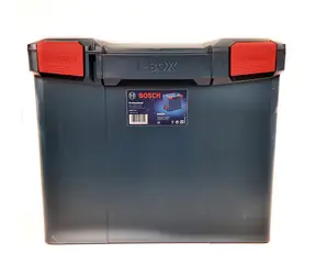 BOSCH L-Boxx 374 / Skrinka na náradie / Veľkosť 4 / Rozmery 442 x 357 x 389 mm / Hmotnosť 3.0 kg / Prázdna