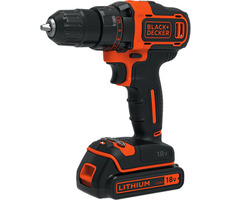 Black&Decker BDCDD186K / Aku Vŕtačka / 18V / 1.5Ah / 10mm skľučovadlo / 1400 ot-min / 40 Nm