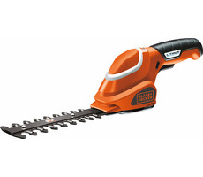 Black&amp;Decker GLS300 / Aku nožnice na kríky / 3.6V / 1.1Ah / Dĺžka čepele 15 cm / Rozteč zubov 8 mm