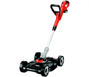 Black&amp;Decker STC1820CM / Aku Strunová kosačka + podvozok CM100 / 18V / 2.0Ah / Záber 28 cm / 7400 ot-min