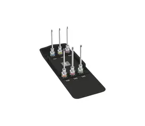 WERA 8767 C TORX HF 2 / sada bitových nástavcov Zyklop TORX / s pridržiavacou funkciou / upínacia časť 1|2"
