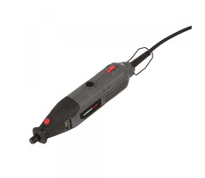 PowerPlus POWE80060 / Priama brúska s príslušenstvom / 135W / 32.000 ot-min / Priemer klieštiny 2.4 - 3.2 mm