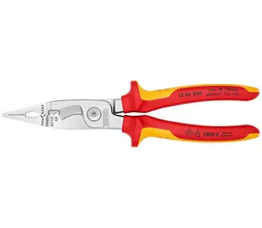 Knipex 1386200 Univerzálne elektroinštalačné kliešte 200 mm / 1000V VDE