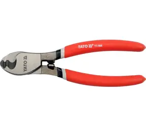 YATO Kliešte štiepacie bočné / Dĺžka 160 mm / Max. hrúbka rezu 6 mm / CrV-50 / Tvrdosť 55-60 HRC