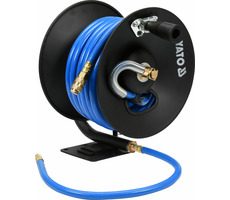 YATO Navijak so vzduchovou hadicou PVC / Vnútorný priemer 10 mm / Dĺžka 15 m / Rýchlospojka 1|4&quot;