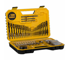 DeWalt Sada vrtákov a bitov v kufri (100 ks)