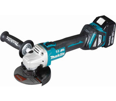 Makita DGA513RTJ / Aku Uhlová brúska / 18V / 2x5.0Ah / Priemer 125 mm / 8500 ot-min
