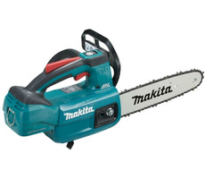 Makita DUC254Z / Aku Reťazová píla / 18V / Dĺžka lišty 25 cm / Rozteč reťaze 3|8" / Drážka 1.1mm / bez Aku 