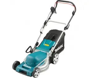 Makita ELM4121 / Kosačka na trávu / 1600W / až 600 m2 / Záber 41 cm / Kôš 50 L