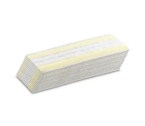 Kärcher Sada jednorazových utierok na podlahovú hubicu EasyFix Mini / Suchý zips / Rozmer 270 x 180 x 3 mm / 15 ks