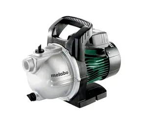 Metabo P 2000 G / Záhradné čerpadlo / 450W / Kapacita 2.000 lh / Tlak 3.0 bar / Výtlačná výška 30 m / Vnútorný závit 1"