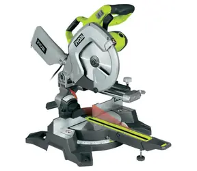 Ryobi EMS305RG / Stolová pokosová píla / 2200W / Priemer kotúča 305 mm / 5000 ot-min / Hĺbka rezu 110 mm
