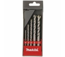Makita D-05175 / Sada vrtákov do kameňa / Priemer 4-10 mm / 5 ks