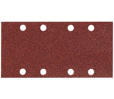 Makita P-31837 / Brúsny papier na drevo | kov | kameň / Zrnitosť 40 / Rozmery 93x228 mm / 8 otvorov / 10 ks