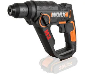 WORX WX390.9 / Aku Vŕtacie kladivo / 2x20V / 900 ot-min / 5000 úderov-min / 1.2J / SDS- PLUS / bez Aku