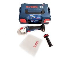 BOSCH GWX 18V -10 SC Professional + box / Aku uhlová brúska / 125 mm / 4.500-9.000 ot. za min. /X-LOCK/bez batérie