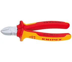 Knipex 7006160 Kliešte bočné štiepacie izolované 160mm / 1000V VDE