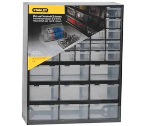 Stanley 1-93-981 Organizer zásuvkový / 39 zásuviek (30 malých a 9 veľkých) / Rozmery 36.5 x 16 x 44.5 cm