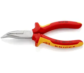 Knipex 2526160 Kliešte polguľaté s čepieľkami 160mm / 1000V VDE