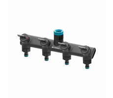 CELLFAST ERGO 53-240 4-cestný rozdeľovač / G1|2" (21 mm) / G3|4" (26.5 mm) / G1" (33.3 mm)